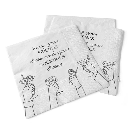 Custom Cocktail Napkins